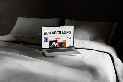 Fluento - Portfolio & Agency Website agency creative studio fa design designer portfolio designer website digital studio landing page personal portfolio personal web personal web design portfolio project service testimonial ui uiux uiux website ux web design website