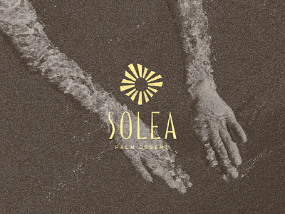 Solea Resort Brand Design brand design branding california desert design graphic design hotel identity logo logo design luxury palm resort sun visual web design