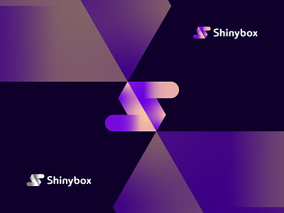 Shinybox logo brand branding design graphic design logo