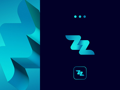 letter z logo brand branding design graphic design logo