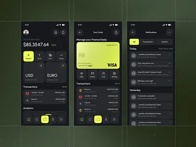 Finance App Design app app design application clean design finance finance app finance app design fintech fintech app ios app ios design minimal mobile app mobile app design mobile finance money app payment system