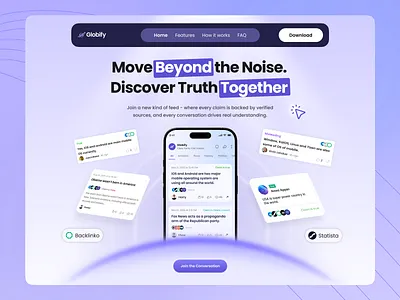 Mobile App Landing Page app design app landing page app landing page design blog website design figma design hero section design landing page landing page design mobile app landing page mobile app website modern website saas website ui ux website application website design