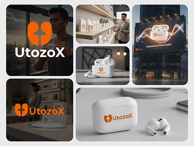 UtozoX — Logo & Identity Mark audiologo brandidentity branding brandingdesign brandinspiration brandmark cleanlogo creativedesign designer dribbble logo logoconcept logodesign logomark logopresentation minimaldesign modernlogo premiumlogo techlogo visualidentity