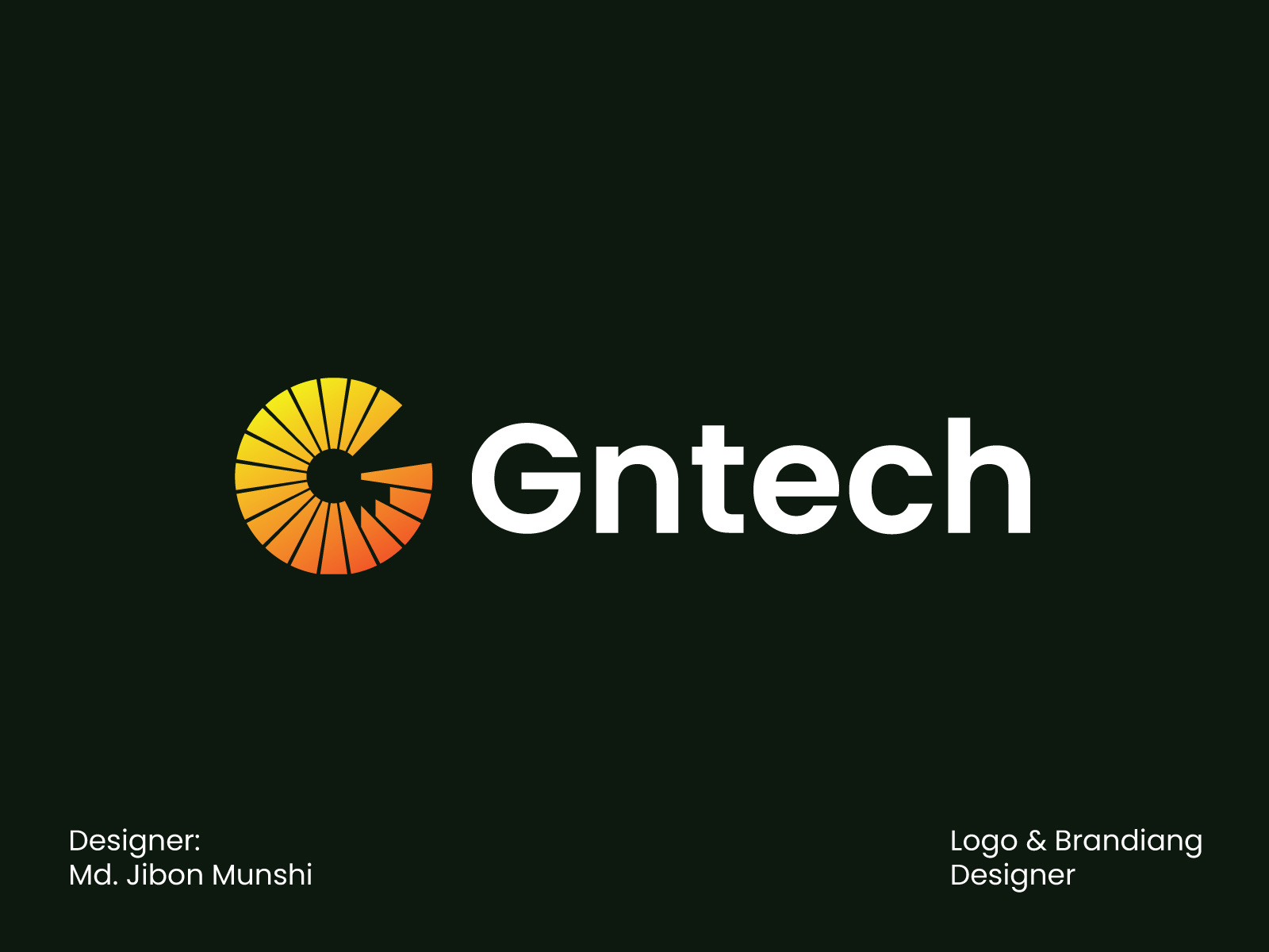 Gntech – Modern Radiant G Lettermark Logo brand identity branding clean design creative branding creative logo g letter logo gntech gradient logo innovative branding logo logo designer minimal logo modern logo monogram professional logo round symbol startup logo tech logo technology brand vector