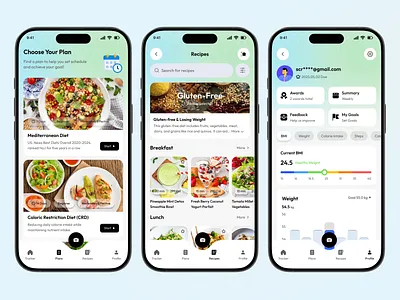 AI Calorie Counter App ai ai fitness app android app calorie calorie app calorie counter app diet diet app dribbble healthy lifestyle ios meal tracker app mobile app mobile app design mobile concept smart health ui ux wellness