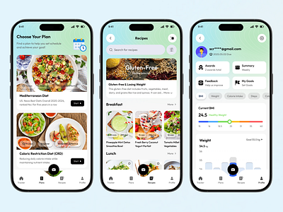 AI Calorie Counter App ai ai fitness app android app calorie calorie app calorie counter app diet diet app dribbble healthy lifestyle ios meal tracker app mobile app mobile app design mobile concept smart health ui ux wellness