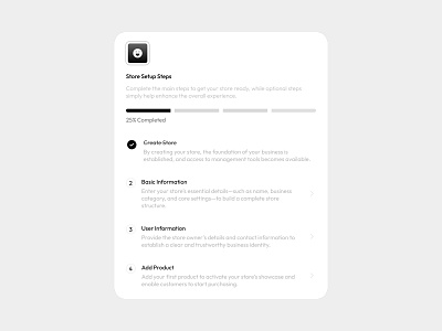 Onboarding checklist checklistui cleanui dashboarddesign dashboardui minimalui onboarding onboardingchecklist onboardingflow onboardingux productdesign progressui saasdesign setupflow ui uidesign uxdesign webappdesign