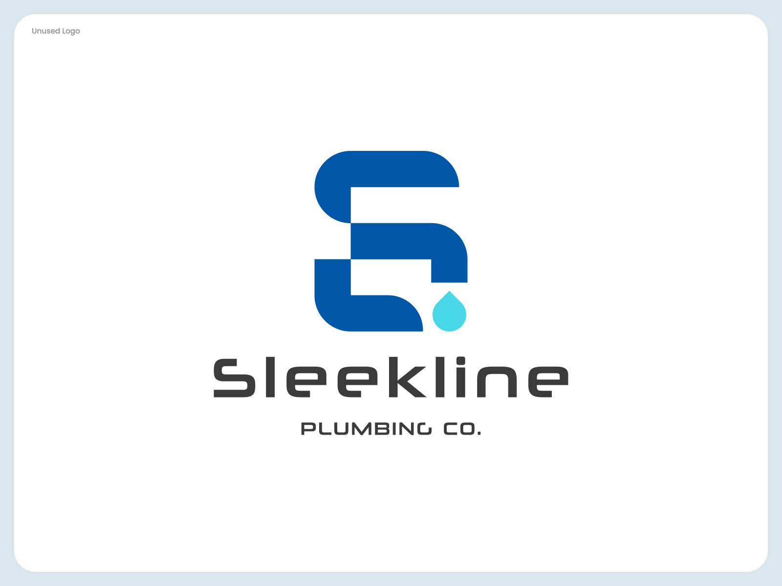 Geometric Plumbing Logo | Letter S with Pipe & Water Drop brandidentity branding clean logo creative logo geometric logo letter s logo logo logodesign logotype modern logo pipe icon plumbing company logo plumbing design plumbing logo plumbing service logo s logo design s monogram vector logo water drop logo water pipe logo
