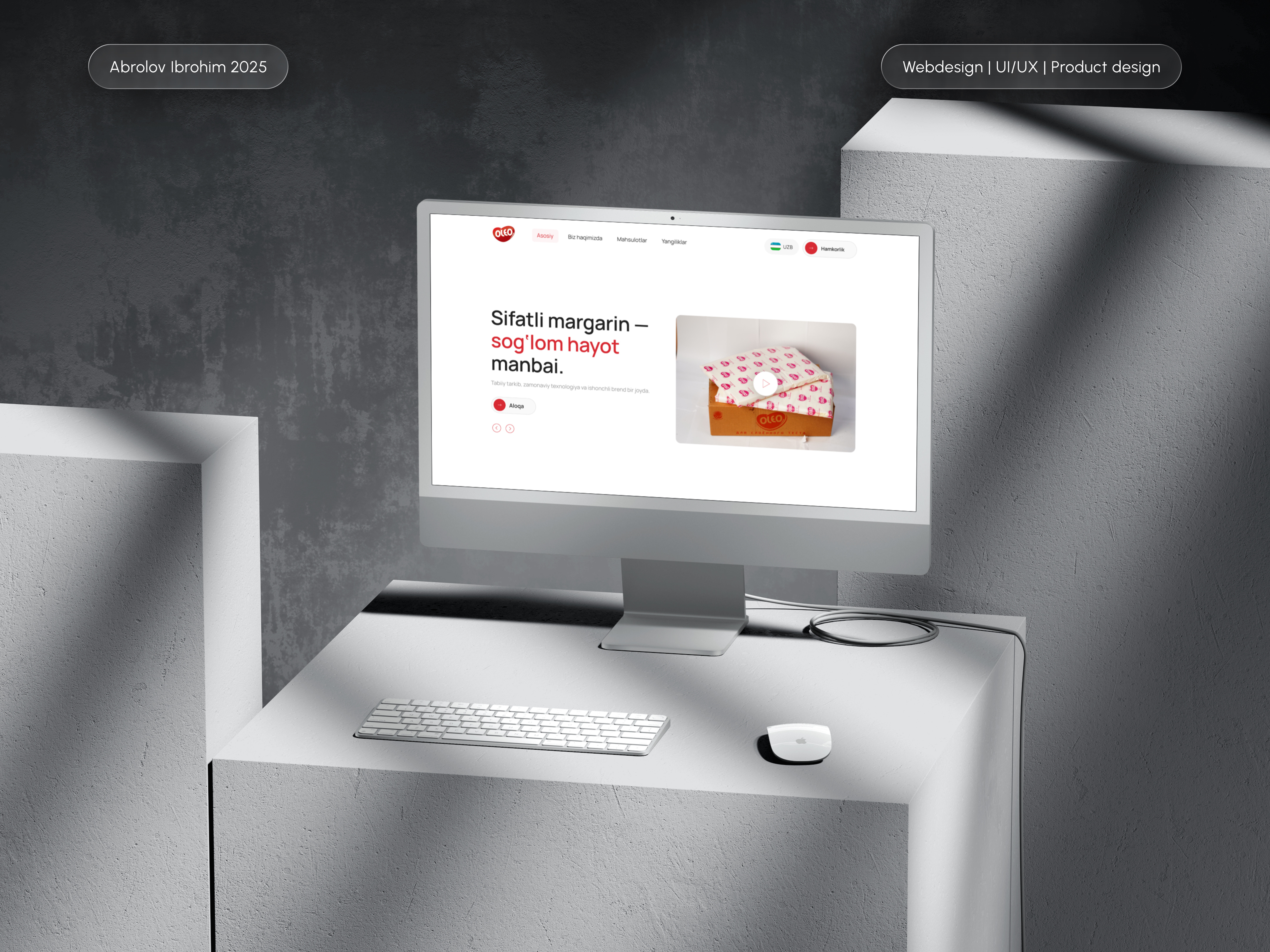 OLEO — Modern Web Experience Redesign branding creative ui design digital product figma interaction design interface design landing page minimal design minimalism product product design responsive design ui uiux ux visual design web design website