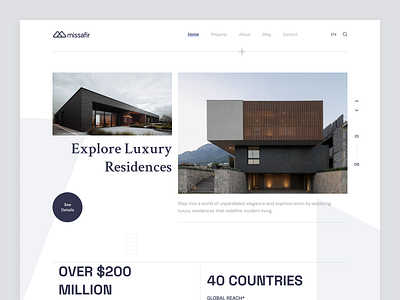 Luxury Real Estate Web Design best web design homepage landing page luxury property luxury real estate luxury real estate taglines luxury website modern website property listing property management property website real estate real estate landing page real estate website real estate website design ui ux ux web design web ui website