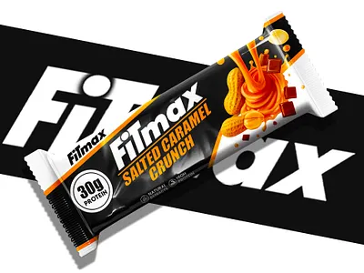 Salted Caramel Crunch Protein Peanut Bar Packaging design chocolate packaging chocolate packaging design food label food label design food packaging food packaging design label label design packaging packaging design peanut bar packaging product product design product packaging design protein bar protein bar design protein bar label protein bar label design protein bar packaging protein bar packaging design