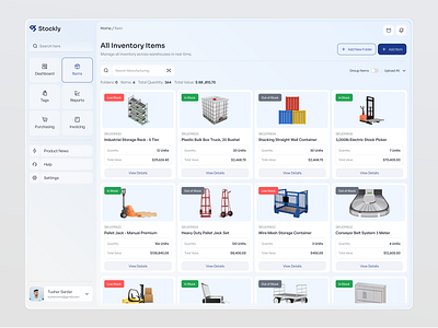 Warehouse Management Dashboard admin ai automation b2b business crm dashboard design interface management operations product saas service ui ux warehouse warehouse management dashboard web wms