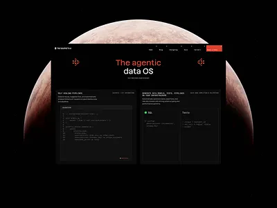 Tensor Stax [Random Selection] 3d ai ai assistant art direction composition design development figma graphic design interaction interaction design motion graphics ui ui ux uidesign web design webdesign webflow website website design