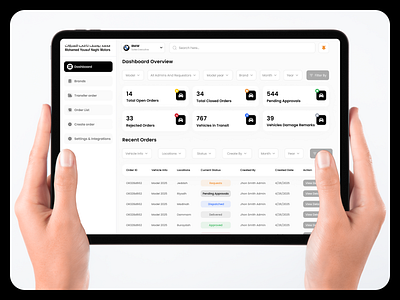 Vehicle Transportation Management System Web App UI UX Design car management web app dashboard design dashboard ui figma login page order list page ui design ui ux ux design vehicle vehicle management dashboard vehicle management dashboard ui vehicle management system vehicle transportation web app vehicle transportation web app vehicle transporttation web app design wenb app ui