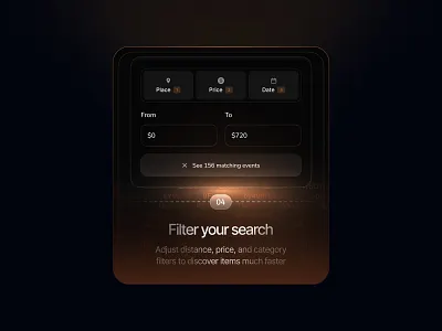Bento Card – Marketplace Search Filters bento bento card bento card design card card design design figma figma design grid grid bento grid design saas ui uiux ux uxui