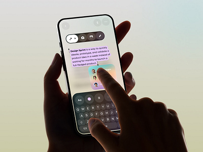 My Notes App – Smart AI Assistant ai ai app app automation b2b concept crm dashboard design interface mobile mobile app mobile design note taking app planner productivity saas tasks ui ux