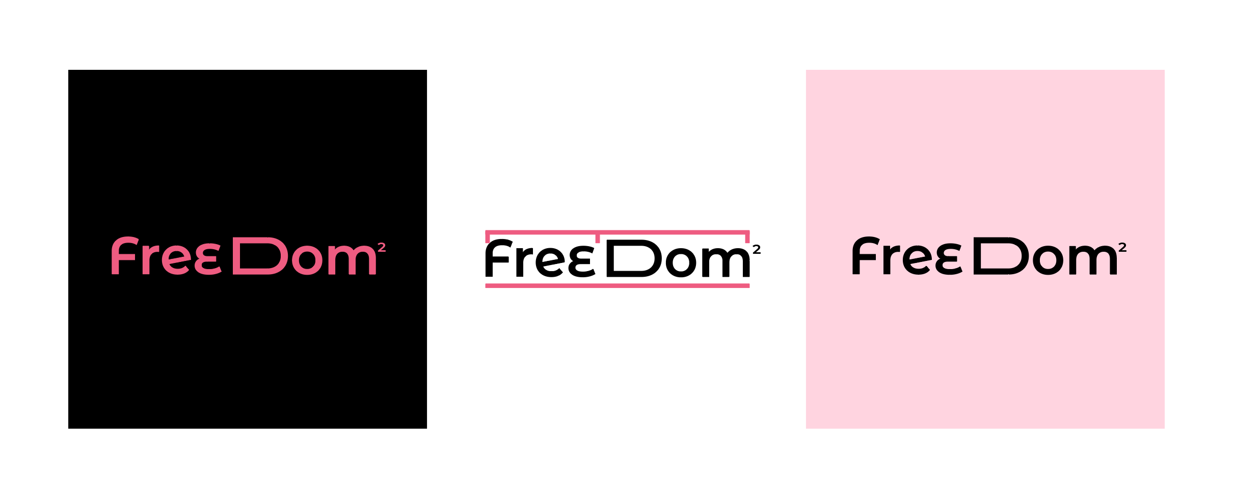 FREE DOM лого, 2025. Процесс работы над лого logo design