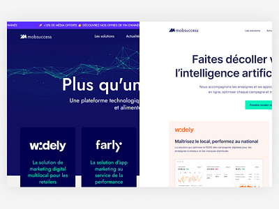 From The Web #24 ads advertise after app before campaign hero landing page marketing mobile redesign social media ui web