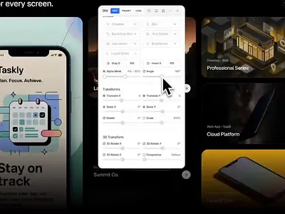 Landing page design landing page saas ui ux