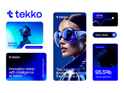 Tekko: Futuristic Tech Brand Identity Concept aiinspired brandconcept brandidentity brandsystem creativeagency designstudio digitalbranding digitalinnovation futuredesign futuristicdesign graphicdesign logodesign minimaldesign modernbranding productbranding techaesthetic techbranding techdesign tekko visualidentity