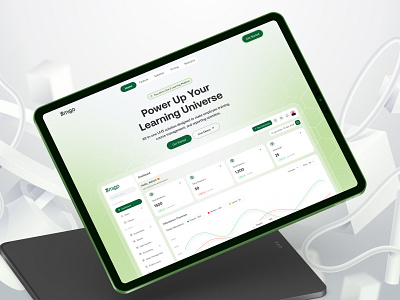 LMS Website UI/UX Design edtech landing page lms landing page lms platform lms website moderndesign responsivedesign uidesign uiuxdesign