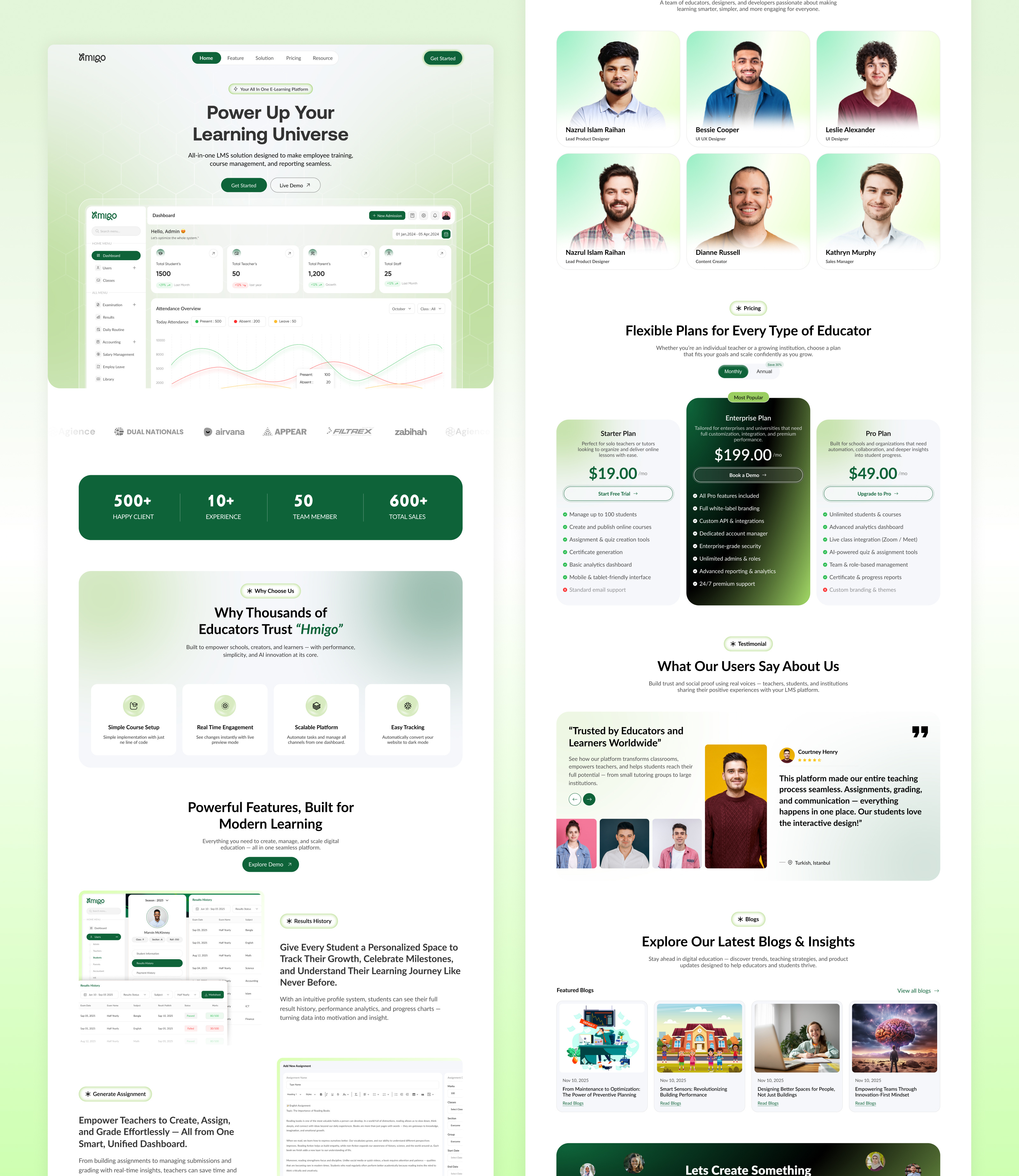 Example of Website UI/UX Design