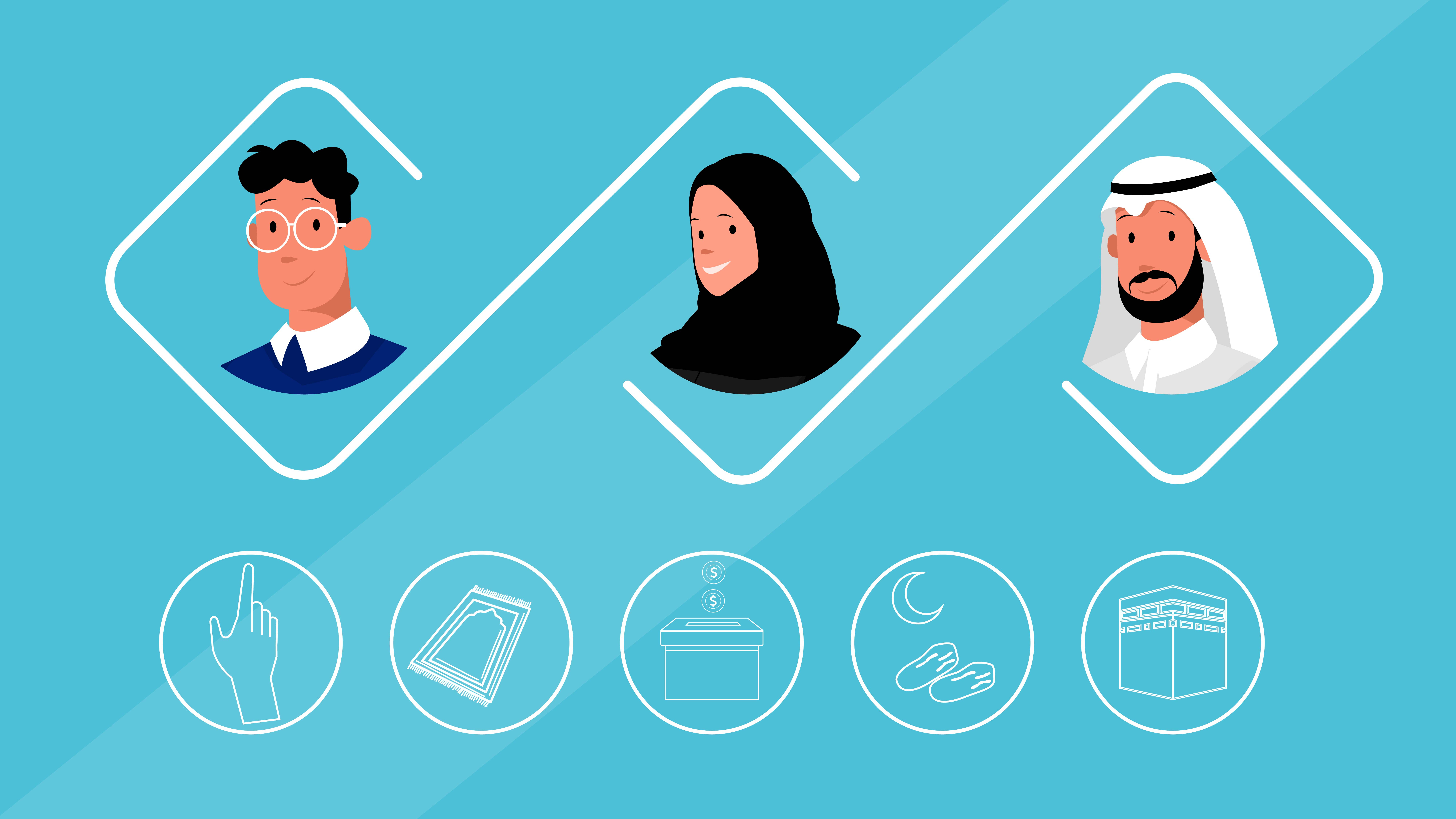 Department of zakat affairs motion graphics