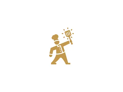 Chef Logo branding chef design flat food graphic design logo minimal vector