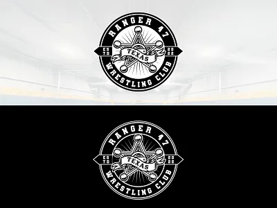 RANGER 47 Wrestling Club Identity boxing boxing logo brand designer brand identity branding graphic designer identity logo logo designer logo ideas logo identity logo maker logos visual identity wrestling wrestling club wrestling logo