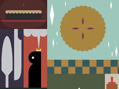 Pie! desssert food illustration kitchen pie