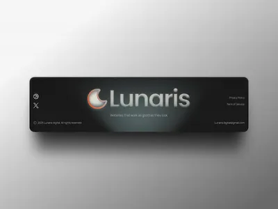 Modern Web Agency Footer & Logo design agency branding brand identity branding clean ui digital agency figma figma prototype footer design graphic design logo design minimalist design modern design responsive design typography ui design ux design vector art web agency web design website footer