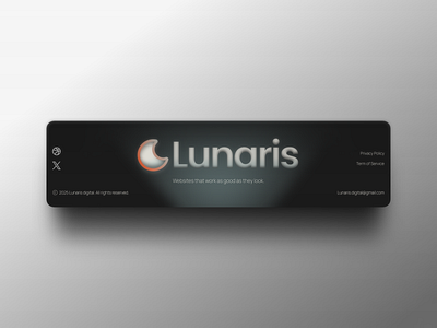 Modern Web Agency Footer & Logo design agency branding brand identity branding clean ui digital agency figma figma prototype footer design graphic design logo design minimalist design modern design responsive design typography ui design ux design vector art web agency web design website footer