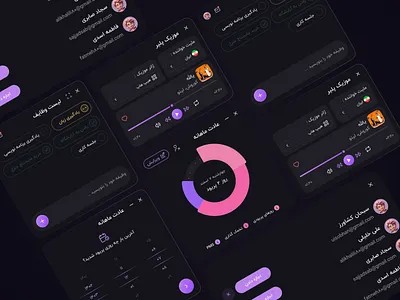 Hoshina - Widget 🤖 ai app design component developer figjam figma graphic design material design programming ui uiux user interface ux ux development ux experience web design widget