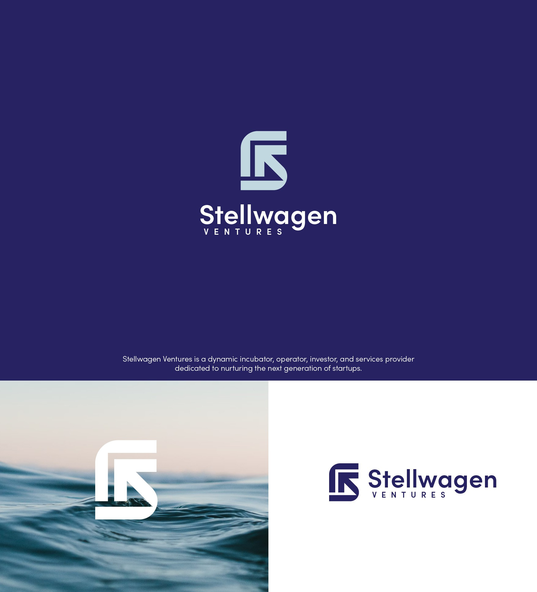 Stellwagen Ventures – Modern Corporate Branding Identity brandguidelines brandidentity brandingdesign businessbranding corporatebranding creativebranding designportfolio dribbbledesign logodesign minimallogo monogramlogo visualidentity