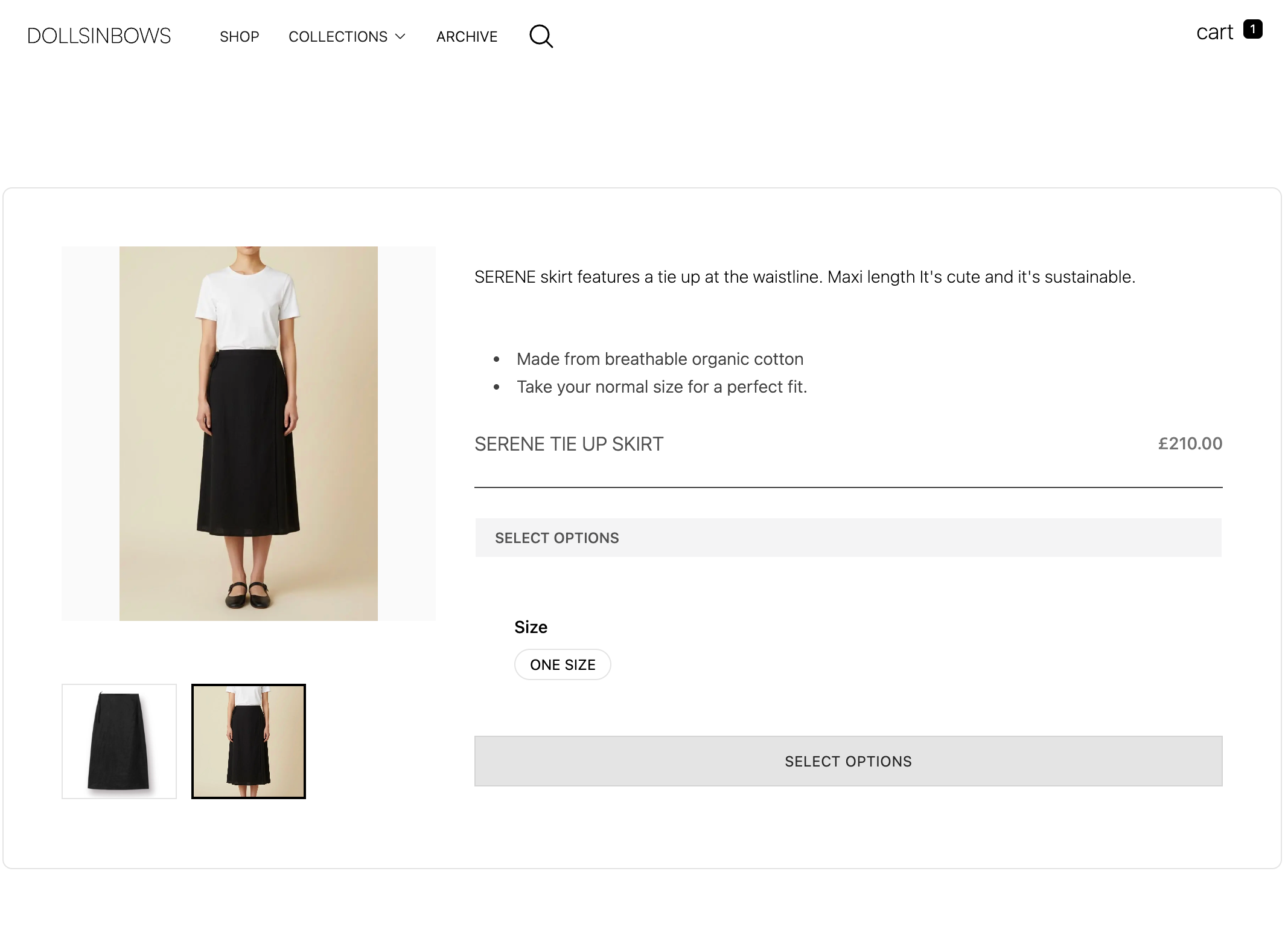 Example of Website Design & Development Build