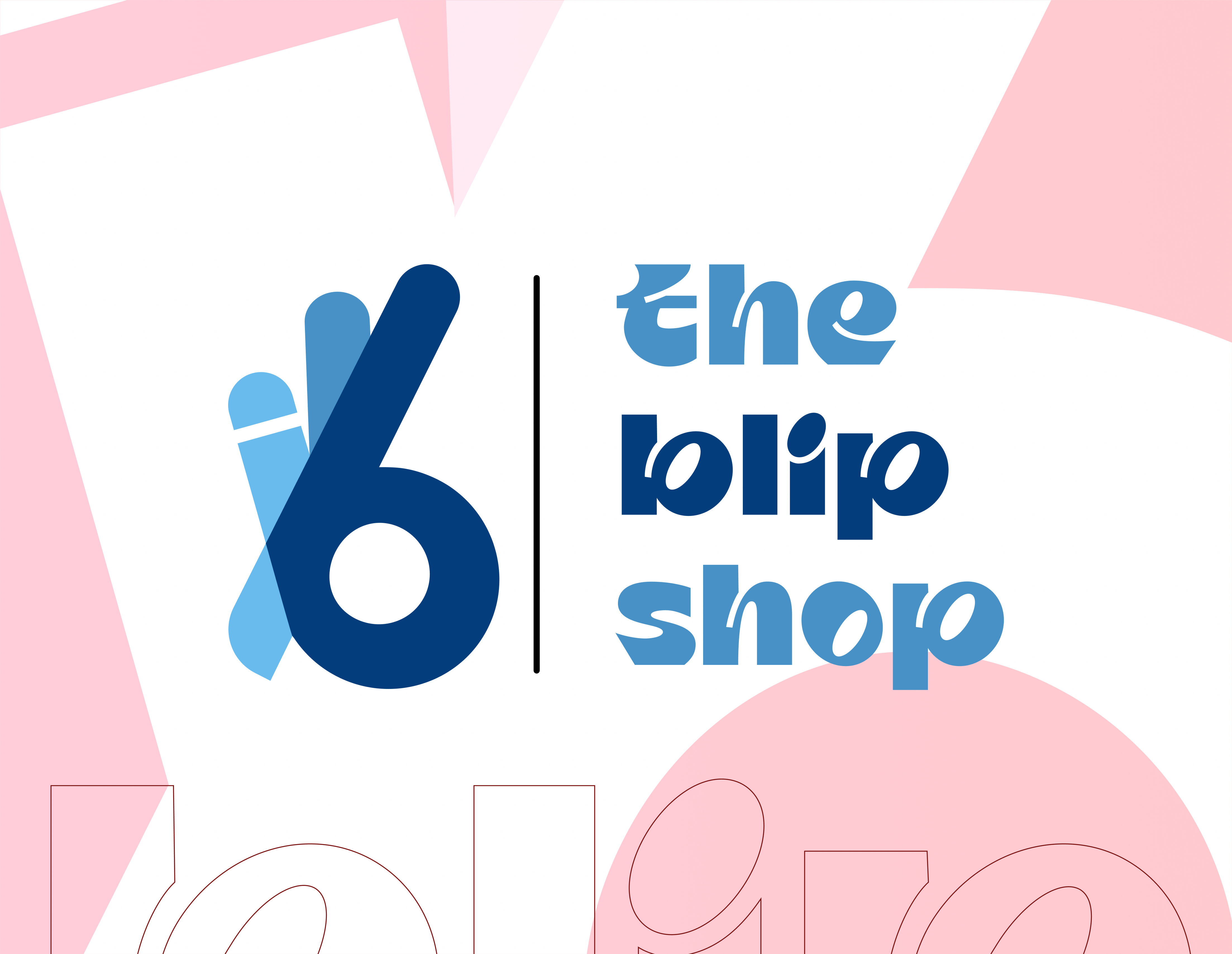 Blip branding branding logo pastel vector