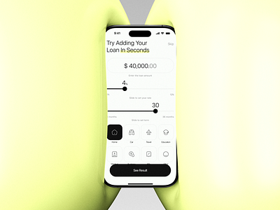 Loan App aha moment budgeting app finance app fintech ios app uxui design
