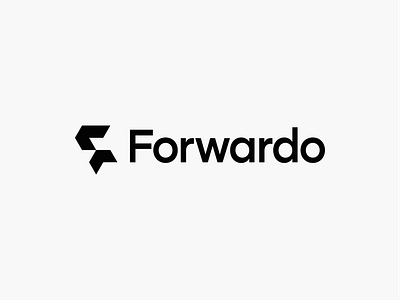 Forward Logo Design abstract ai ai logo arrow branding f f arrow f arrows fast forward forwardo logo letter lettermark logo logo design monogram print saas software logo tech logo