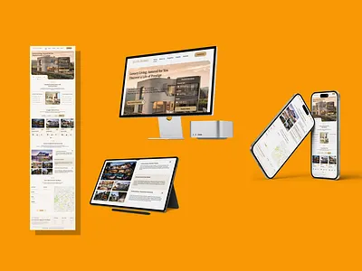 ELITE-HOMES Real Estate Website UI/UX Design