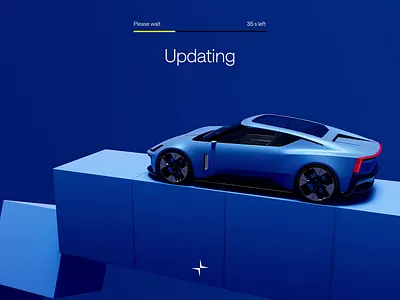 CGI 3D Render Animation Update HMI Automotive Loop Update Idle 3d animation automotive cg cgi concept hmi interface loading loop motion render ui ux