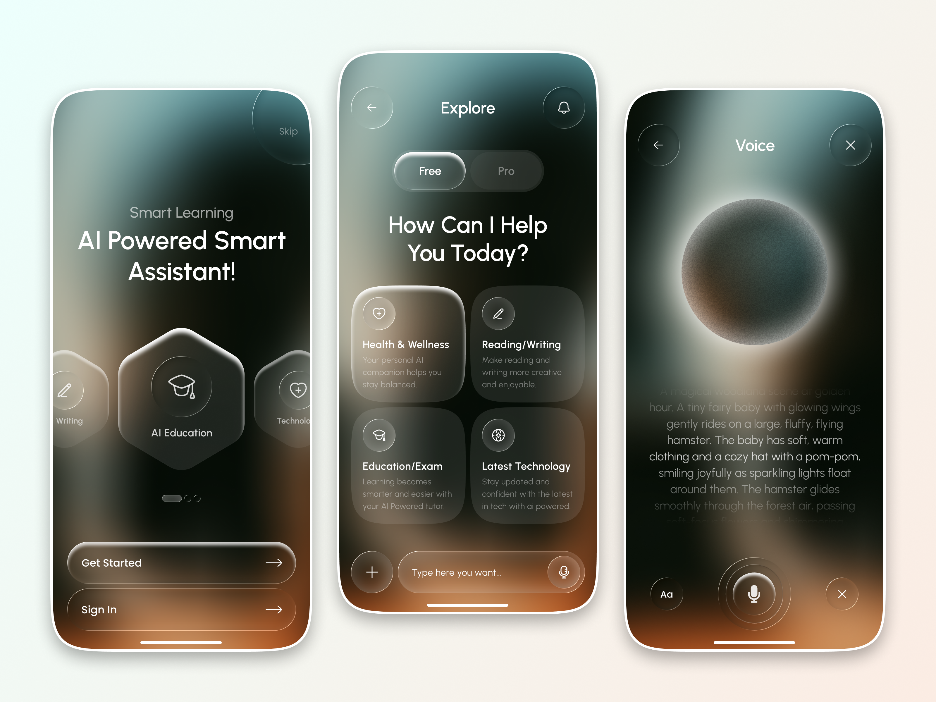 Example of Ai Assistant App Design And Development
