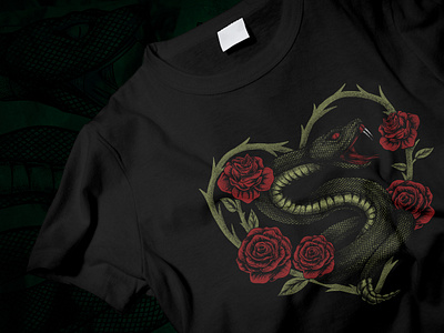 tshirt design poison love 90sband art artwork branding cartoon clothing design digitalart digitaldrawing flower graphic design illustration love retro snake streetwear tshirtdesign vector vintage