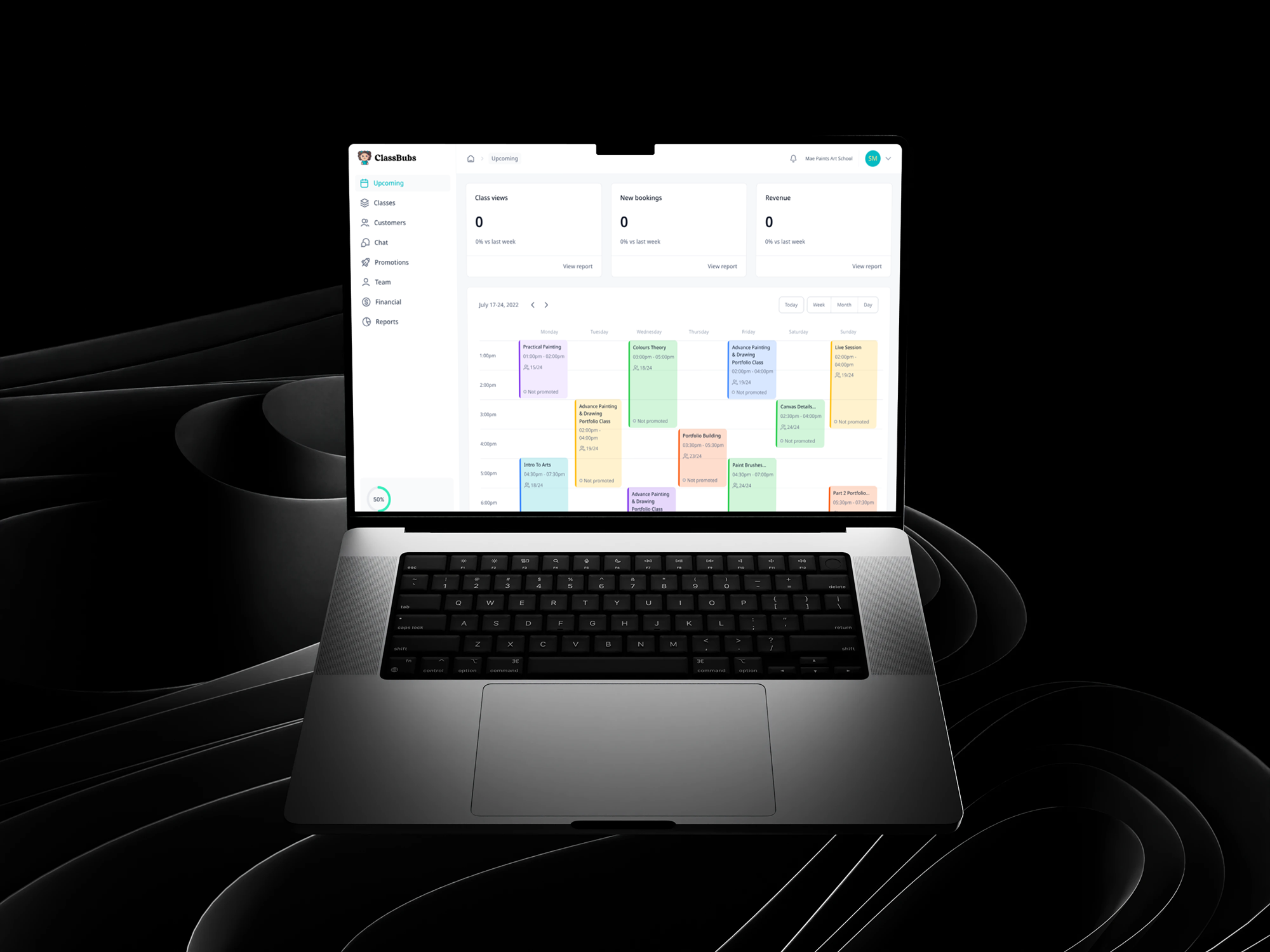 ClassBubs Dashboards - UI UX design analytics chart class app ui clean design course dashboard dashboard app dashboard app design dashboard application dashboard design dashboard ui e learning graph landing page learning app learning platform mobile app stats ui uiux design