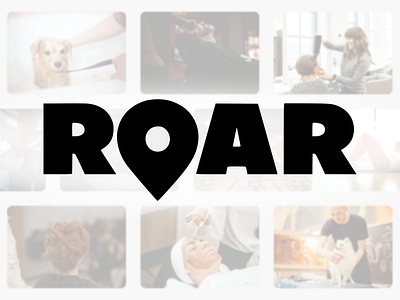 Logo for a Booking Platform - ROAR booking branding design graphic design illustration logo mobile app platform vector