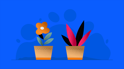 Plants art branding design grain illustration grain textures graphic design illustration logo man plants retro ui vector