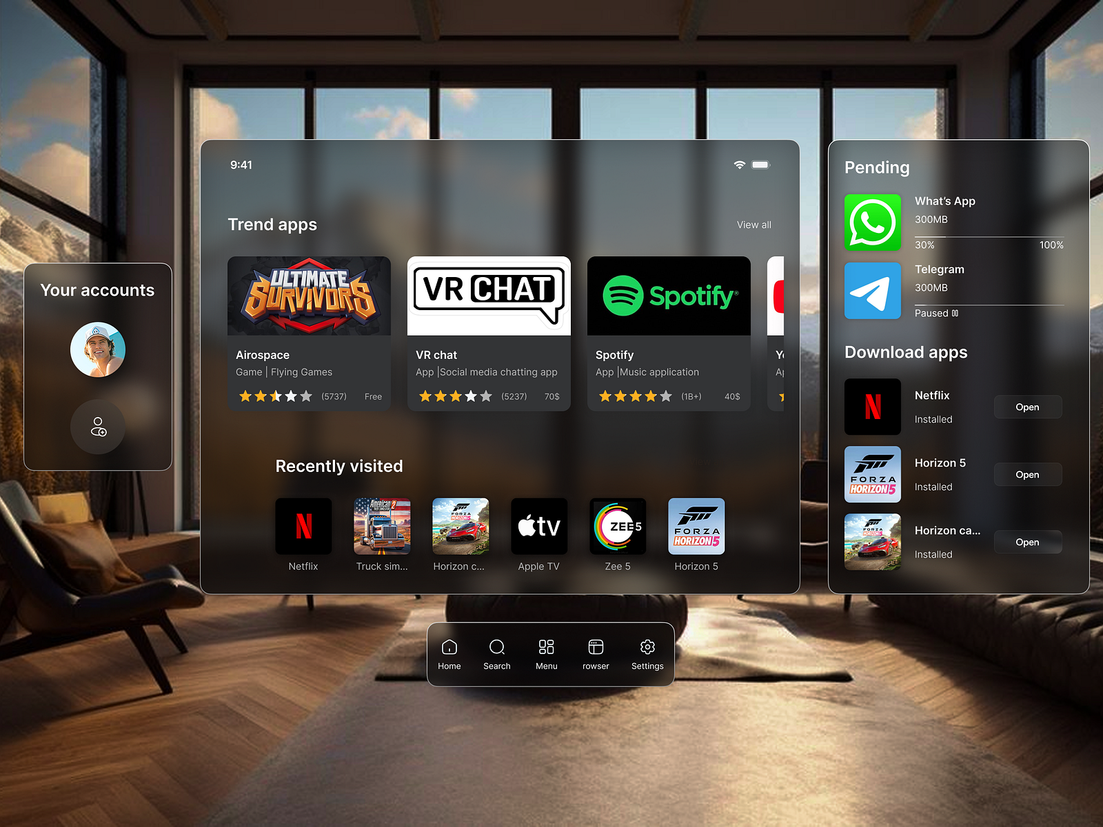 VR vision/vr experience by shifas on Dribbble