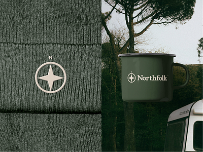 Northfolk — Brand Implementation Across Gear, Apparel & Digital adventure apparel brand brand strategy branding branding identity craftsmanship gear heritage logo nature outdoor pacific northwest premium branding product design ui visual identity