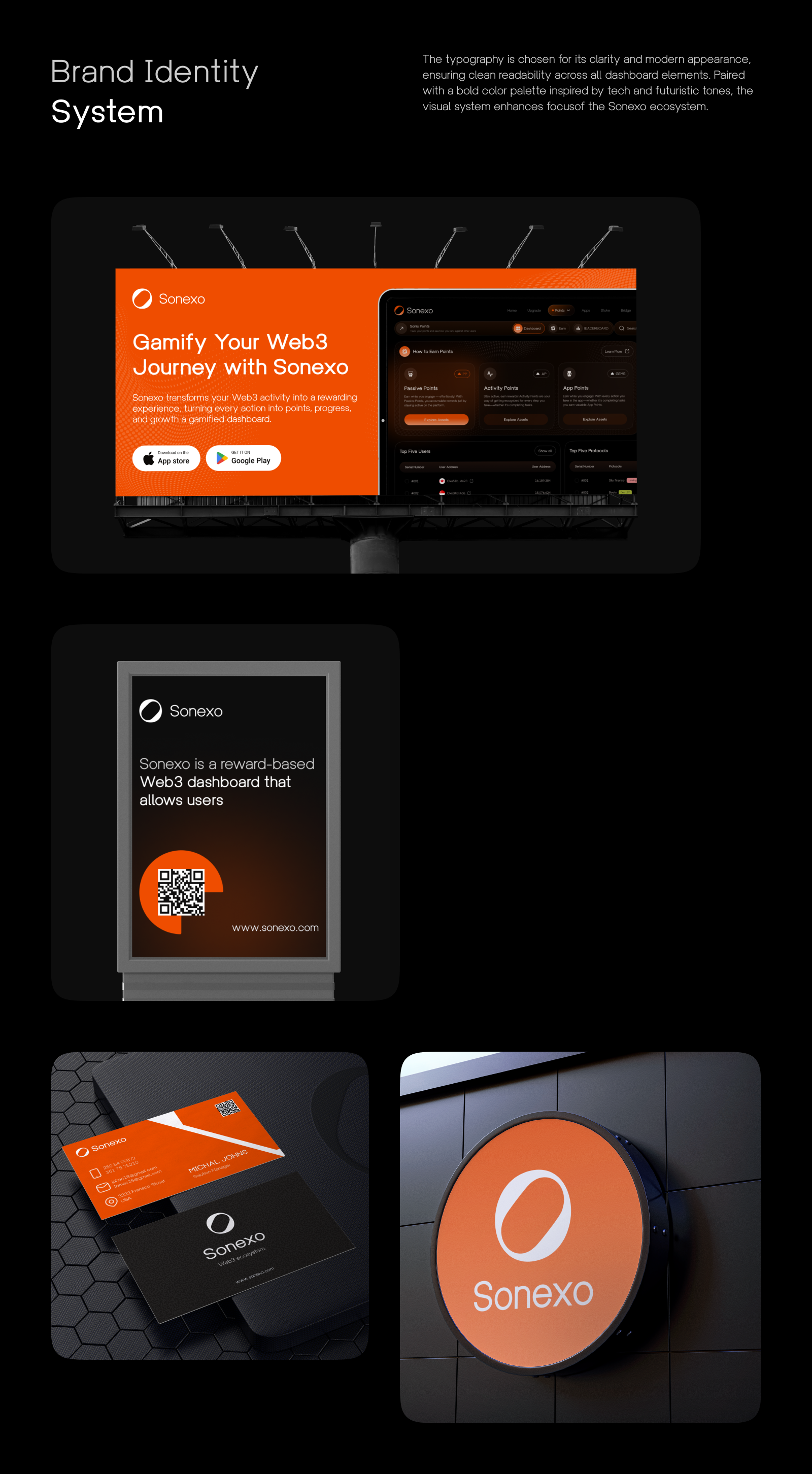 Example of Modern Crypto Dashboard UI/UX Design