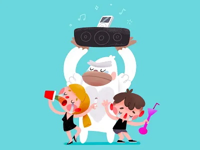 My last will alcohol burial cartoon character color cute design friends funeral illustration music party sad solemn