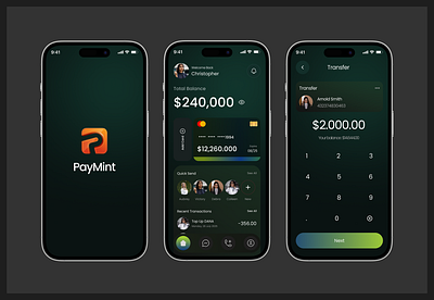 Finance Banking Mobile App android banking banking app best app design core app dashboard finance financial app home screen ios mobile mobile app mobile banking money neobanking onbording screen product design transactions uiux wallet